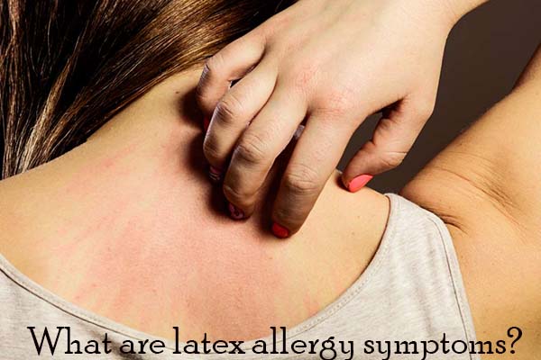 latex allergy symptoms - waist training