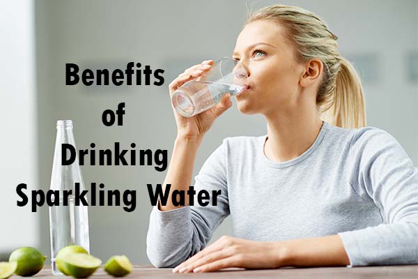 Reduce weight is one of benefits of drinking sparkling water