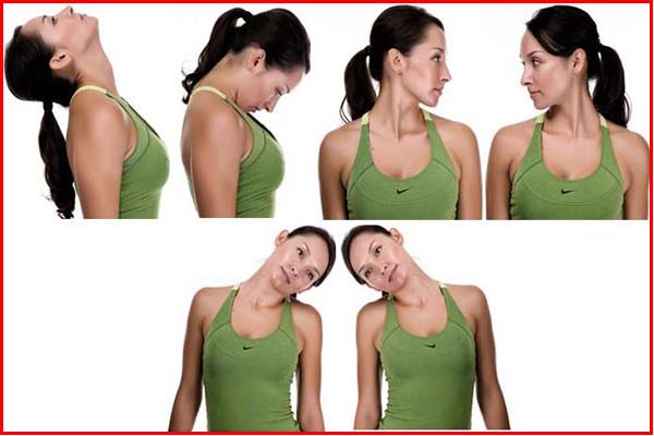 How to lose neck fat - Do Neck Tilts and Stretches Exercise
