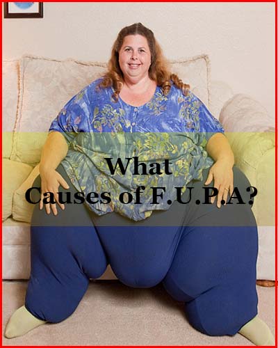 What causes of Fat Upper Pubic Area