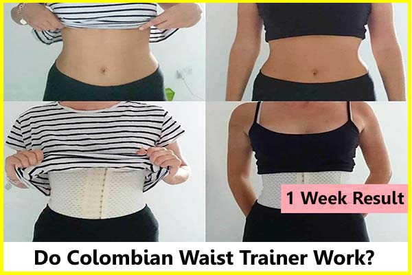 Do Colombian waist trainers work - before and after result